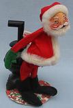 Annalee 7" Santa with Pot Belly Stove 1982 - Mint - R10-82