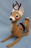 Annalee 18" Reindeer with Saddle - Near Mint - R102-82