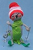 Annalee 7" Ski Mouse on Skis - Near Mint - R148-78sq