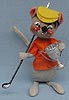 Annalee 7" Golfer Boy Mouse - Excellent - R406-76sqxta