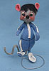 Annalee 7" Jogger Mouse in Blue - Mint / Near Mint - R409-79bl