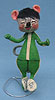 Annalee 7" Jogger Mouse in Green - Excellent - R409-79