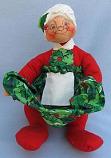 Annalee 18" Mrs Santa Cardholder 1979 - Near Mint -R42-79