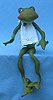 Annalee 18" Girl Frog - Excellent / Very Good - R504-80a