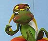 Annalee 18" Hot Air Balloon with Two 18" Frogs - Near Mint - R512-80m