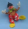 Annalee 10" Red & White Check Clown - Mint / Near Mint - R620-80w
