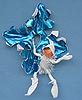 Annalee 10" Jack Frost Elf with 10" Snowflake - Mint - R820-82xx