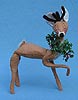 Annalee 10" Reindeer with Wreath - Near Mint - R99-81x