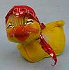 Annalee 5" Baby Duck with Red Kerchief 1972 - Excellent - S128-72xa