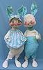 Annalee 29" Mom & Pop Bunny - Mint / Near Mint - S29-S28-75