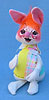 Annalee 7" Country Boy Bunny with Orange Hair - Near Mint - S5-78