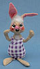 Annalee 7" Country Boy Bunny - Mint - S5-80