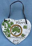 Annalee 6" Happy St. Patricks Day Wall Hanging 