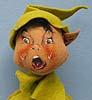 Annalee 22" Lime Green Woodsprite - Excellent - X2-63lgyell