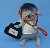 Annalee 7" Doctor Mouse - Very Good - X98-70