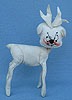 Annalee 10" White Reindeer - Excellent - Y34-65wxbew