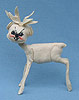 Annalee 10" White Reindeer - Near Mint / Excellent - Y53-65w