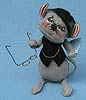 Annalee 7" Lawyer Mouse - Excellent - Y7-66ox