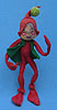 Annalee 10" Red Elf with Green Vest - Very Good - Z202-72