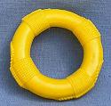 Vintage 3" Yellow Plastic Innertube - Near Mint