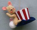 Annalee 3" Patriotic Bunny - Mint