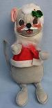 Annalee 12" Mr Santa Mouse 1972 - Very Good - R200-72a