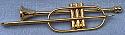 Annalee 3.75" Brass Trombone