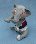 Annalee 8" Patriotic Elephant - Excellent - R3-72