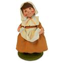 Annalee 6" Pilgrim Girl 2018 - Mint - 361318