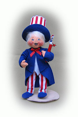 Sue Coffee's first Annalee Exclusive Boy made for her collection