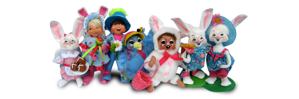 Spring and Easter Annalee Dolls